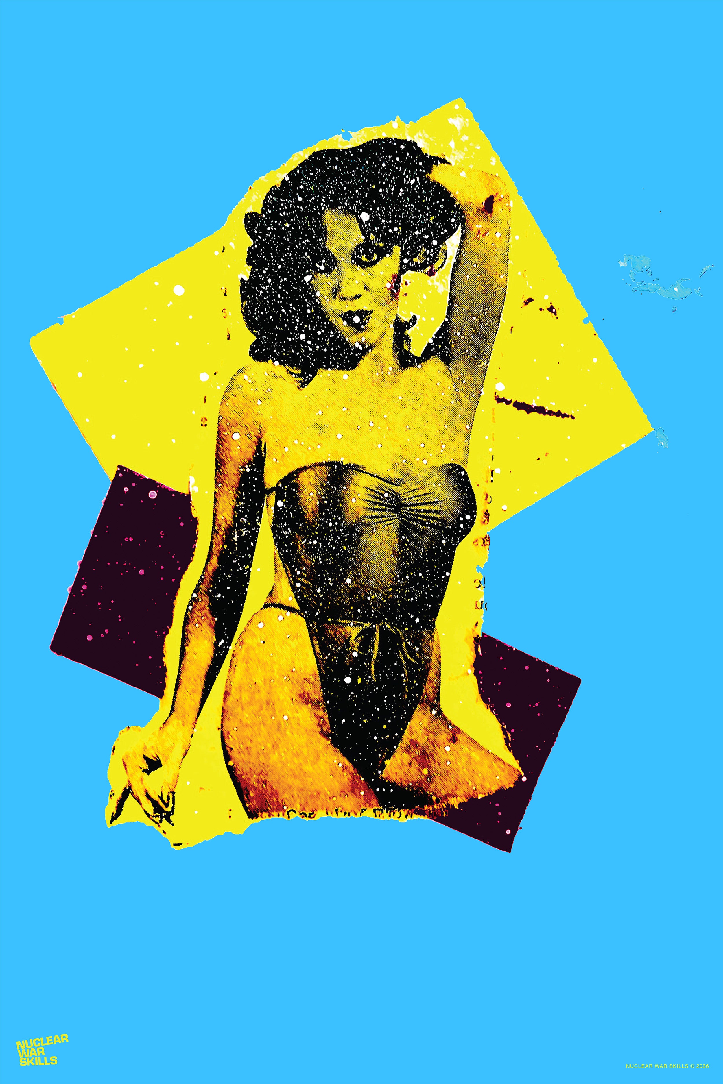 DANCE OFF BLUE POSTER